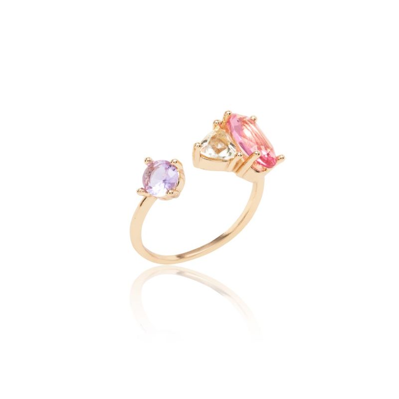 Anel-formas-cristal-turmalina-rosa-banho-de-ouro-18k