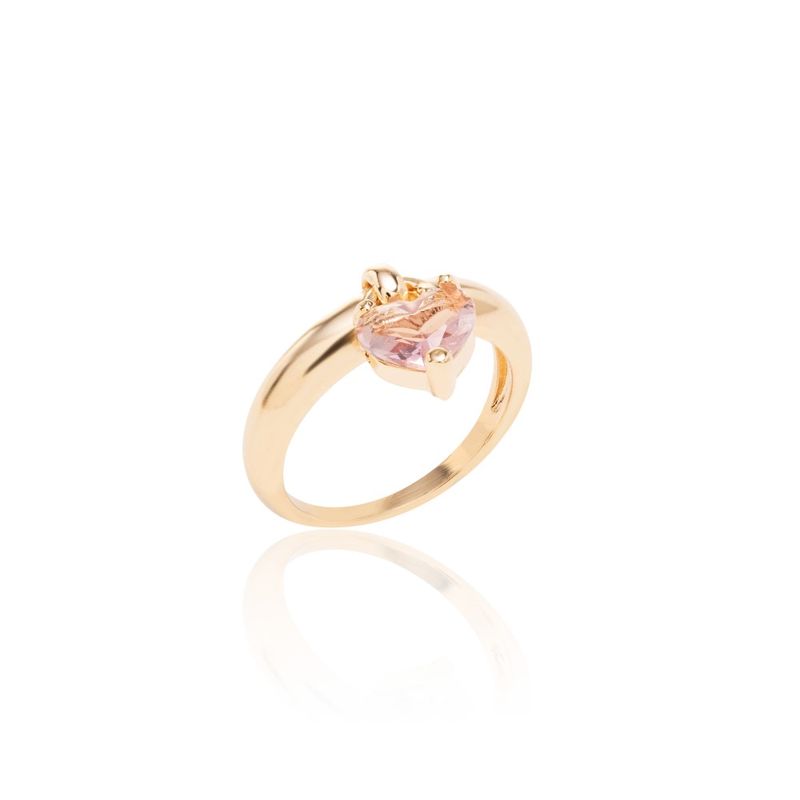 Anel-coracao-pendurado-cristal-quartzo-rosa-banho-de-ouro-18k