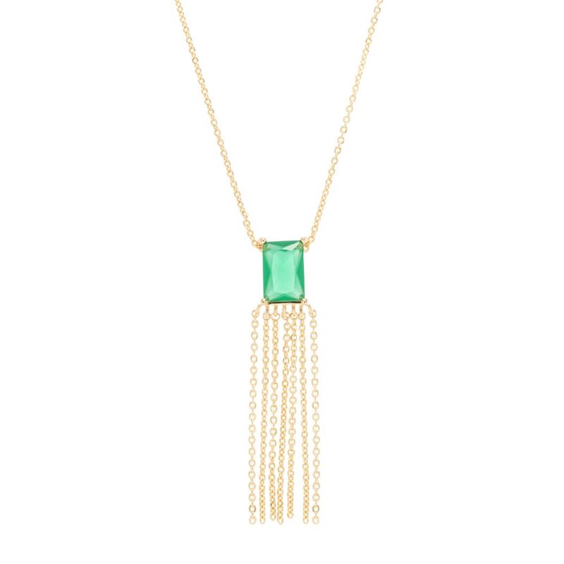 Colar-pingente-cristal-esmeralda-franja-55-cm-banho-de-ouro-18k
