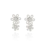 Brinco-ear-cuff-flores-cravejadas-zirconias-brancas-banho-de-rodio-branco