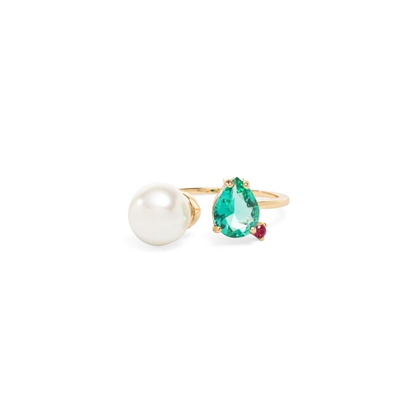 Anel-perola-shell-gota-de-cristal-paraiba-banho-de-ouro-18k
