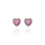 Brinco-coracao-mosaico-cristal-turmalina-rosa-cravacao-invisivel-banho-de-rodio-branco