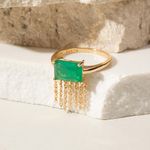 Anel-retangulo-cristal-esmeralda-franja-banho-de-ouro-18k