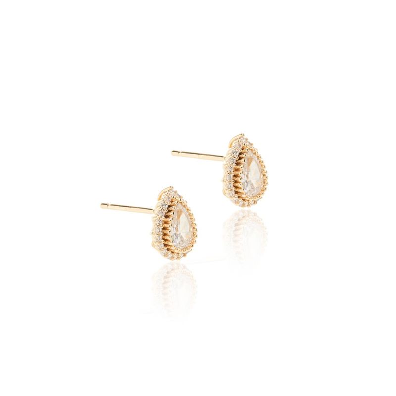 Brinco-ponto-de-luz-gota-zirconia-branca-banho-de-ouro-18k