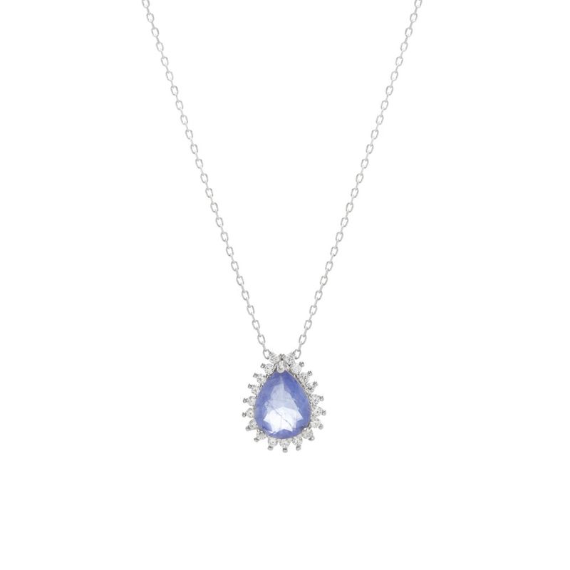 Colar-fusion-tanzanita-gota-cravejada-em-garras-com-zirconias-brancas-1.0mm-prata-925---45cm