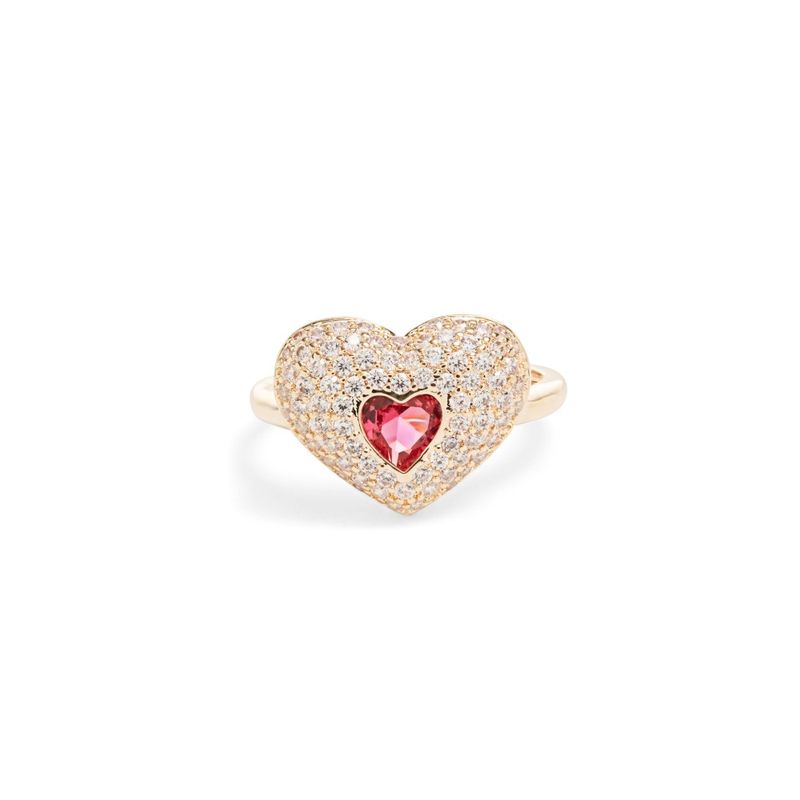 Anel-coracao-cheio-cristal-turmalina-rosa-banhado-a-ouro-18k-