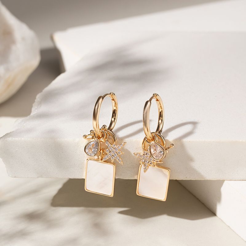 Brinco-madreperola-zirconia-branca-ear-bling-gota-estrela-pastilha-banhado-a-ouro