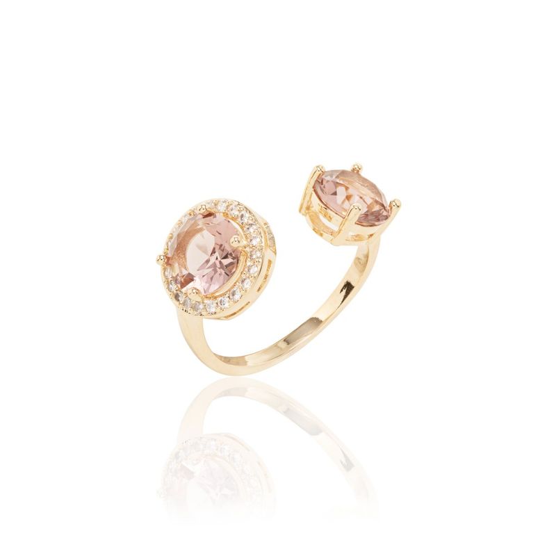 Anel-aberto-2-pedras-cristal-rodolita-cravejado-com-zirconias-brancas-banho-de-ouro-18k