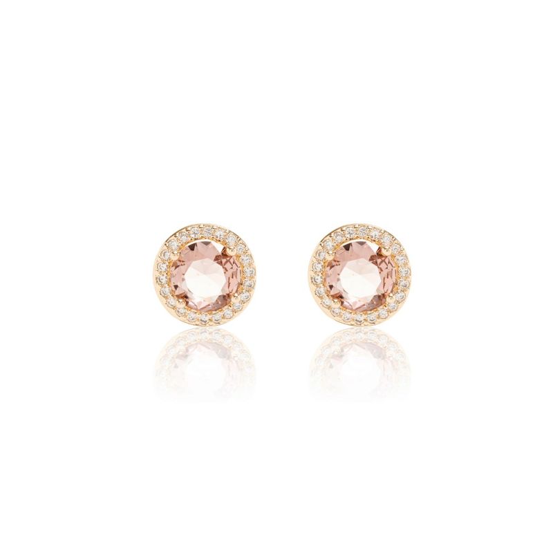 Brinco-Redondo-Bordado-Cristal-Rodolita-Cravejado-com-Zriconias-Brancas-Banho-de-Ouro-18k