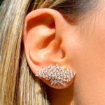 Brinco-Ear-Cuff-Asa-Zirconia-Branca-Banho-de-Ouro-18k-