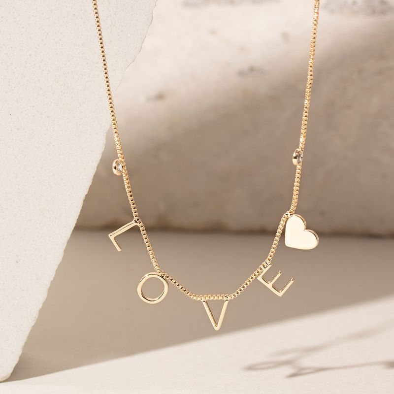 Colar-Love-Zirconia-Branca-Banho-de-Ouro-18k-45cm