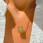 Colar-Escapulario-Placas-Nossa-Senhora-Banho-de-Ouro-18k-Tam-70cm