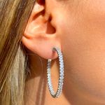 Brinco-Argola-Inteira-Zirconia-Branca-Oval-Prata-925-