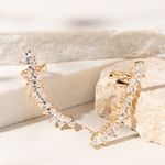Brinco-Ear-Cuff-Zirconias-Brancas-Navetes-Banho-de-Ouro-18k