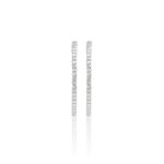 Brinco-Argola-Inteira-Zirconia-Branca-Oval-Prata-925