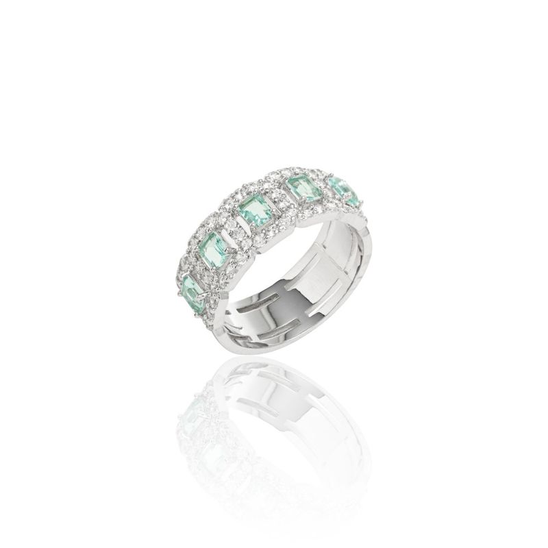 Anel-Alianca-Janelas-com-Cristal-Paraiba-e-Bordas-Cravejada-Banho-de-Rodio-Branco