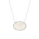 Colar-Madreperola-Medalha-Oval-Banho-de-Rodio-Branco-Tam-45cm