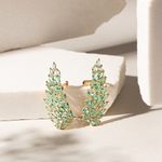 Brinco-Ear-Cuff-Asas-Cristal-Paraiba-Navetes-Banho-Ouro-18k
