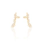 Brinco-Ear-Cuff-Zirconias-Brancas-Navetes-Banho-de-Ouro-18k