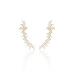 Brinco-Ear-Cuff-Zirconias-Brancas-Navetes-Banho-de-Ouro-18k