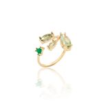 Anel-Ramo-Cristais-Esmeralda-e-Ametista-Verde-Banho-de-Ouro-18k