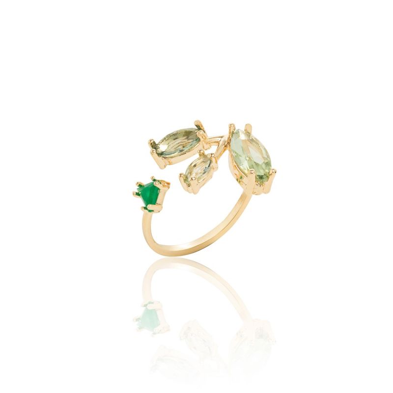 Anel-Ramo-Cristais-Esmeralda-e-Ametista-Verde-Banho-de-Ouro-18k