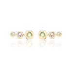 Brinco-Ear-Cuff-Hexagono-Cristal-Berilo-Banho-de-Ouro-18k