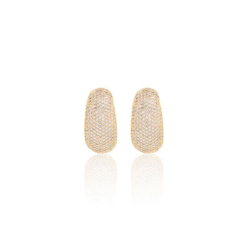 Brinco-Meia-Lombada-Cravejado-com-Zirconia-Branca-Banho-de-Ouro-18k