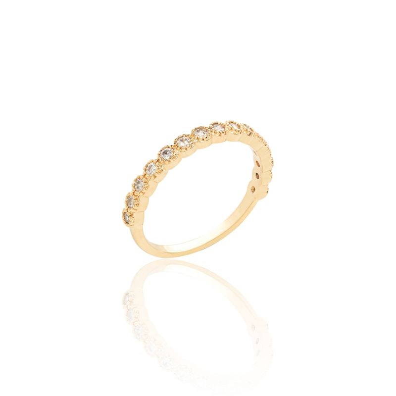 Anel-Bolinhas-de-Zirconia-Branca-Banho-de-Ouro-18k