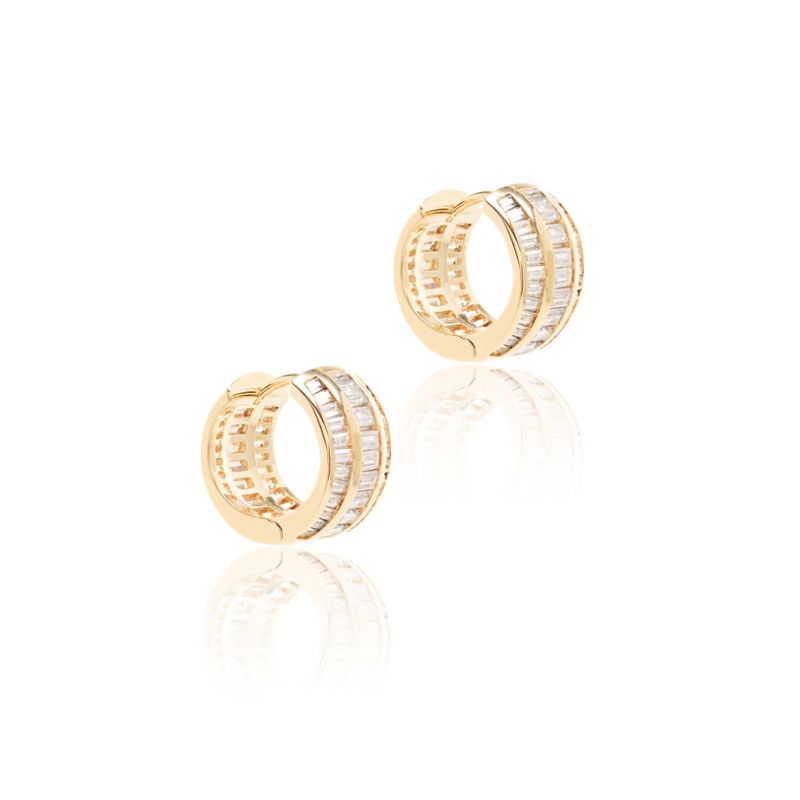 Brinco-Argolinha-Cravacao-Trilho-de-Zirconia-Branca-Banho-de-Ouro-18k-