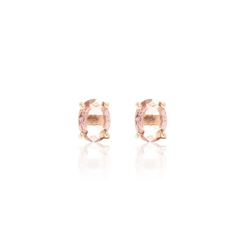 Brinco-com-Topo-Oval-6x8-Cristal-Rodolita-Banho-de-Ouro-18k