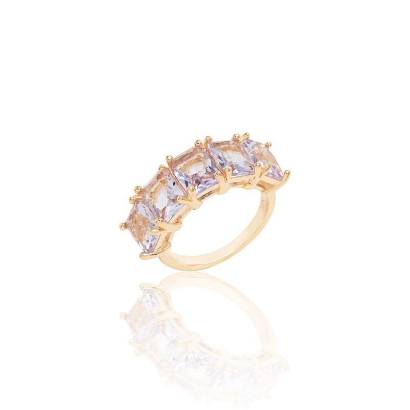 Anel-com-5-Retangulos-6x8-Cristal-Tanzanita-Banho-de-Ouro-18k