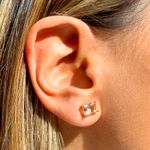 Brinco-com-Topo-Retangulo-6x8-Cristal-Morganita-Banho-de-Ouro-18k