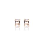 Brinco-com-Topo-Retangulo-6x8-Cristal-Tanzanita-Banho-de-Ouro-18k-
