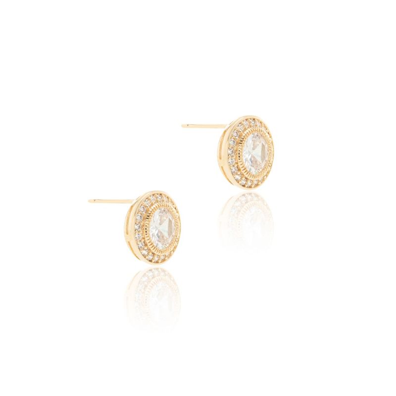 Brinco-Ponto-de-Luz-com-Zirconia-Branca-em-Cravacao-Inglesa-Banho-de-Ouro-18k