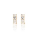 Brinco-Argola-Cravejado-Zirconia-Branca-Banho-de-Ouro-18k