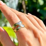 Anel-Liso-Entrelacado---Banho-de-Ouro-18k-