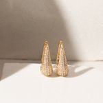Brinco-Argola-Gota-10mm-com-Zirconia-Branca---Banho-de-Ouro-18k