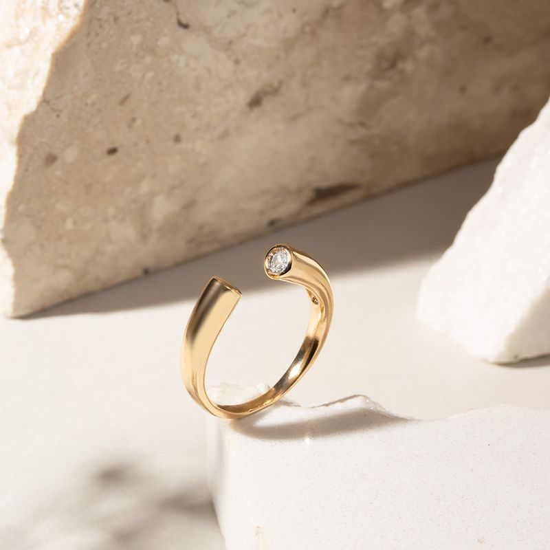 Anel-Ponto-de-Luz-Encontro-com-Zirconias-Brancas---Banho-de-Ouro-18k