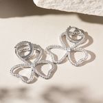 Brinco-Versatil-Argolinha-com-Flor-Cravejado-com-Zirconia-Branca---Prata-925-