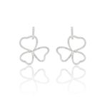 Brinco-Versatil-Argolinha-com-Flor-Cravejado-com-Zirconia-Branca---Prata-925-