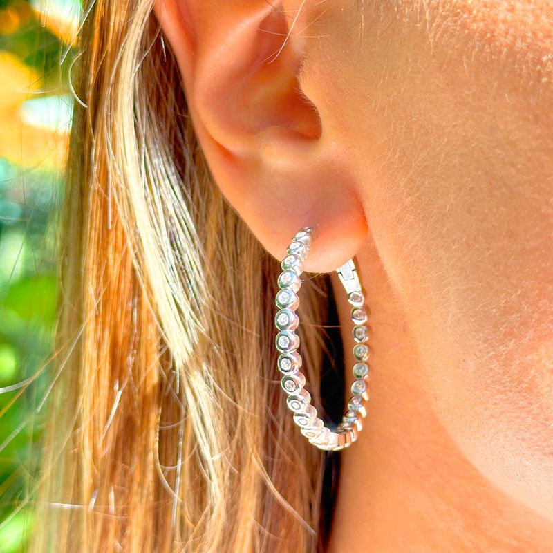 Brinco-Argola-Bolinhas-com-Zirconias-Brancas---Prata-925-