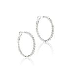 Brinco-Argola-Bolinhas-com-Zirconias-Brancas---Prata-925-