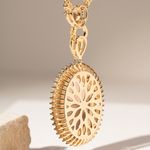 Colar-Maxi-Oval-Cristal-Rodolita-com-Formas-em-Cristal-Citrino-e-Cristal-Paraiba---50-cm---Banho-de-Ouro-18k