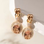 Brinco-Maxi-Oval-Cristal-Rodolita-com-Zirconias-Brancas---Banho-de-Ouro-18k-