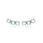 Brinco-Ear-Cuff-Cristal-Paraiba-Redondos---Banho-de-Rodio-Branco