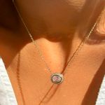 Colar-Zirconia-Branca-Oval-Borda-Cravejada---50cm---Banho-de-Ouro-18k-