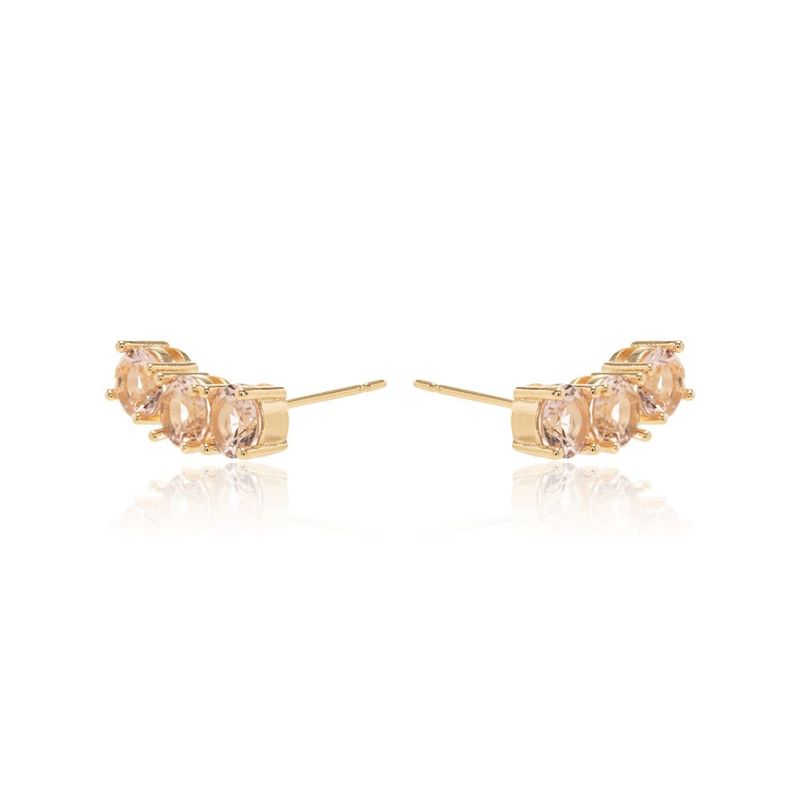 Brinco-Ear-Cuff-Cristal-Rodolita---Banho-de-Ouro-18k