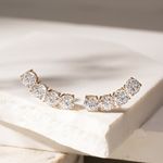 Brinco-Ear-Cuff-Zirconias-Brancas-Redondas---Banho-de-Ouro-18k-