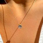 Conjunto-Ponto-de-Luz-7mm-Zirconia-Branca---45cm---Banho-de-Ouro-18k-